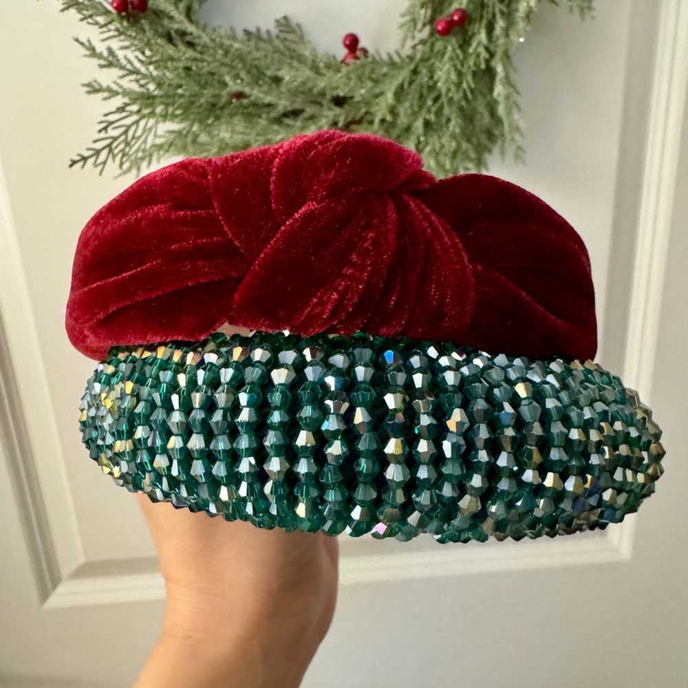 Bundle of Red and Green Holiday Headbands